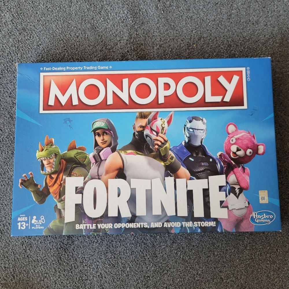 Monopoly Fortnite Edition Board Game 2018 Hasbro Gaming